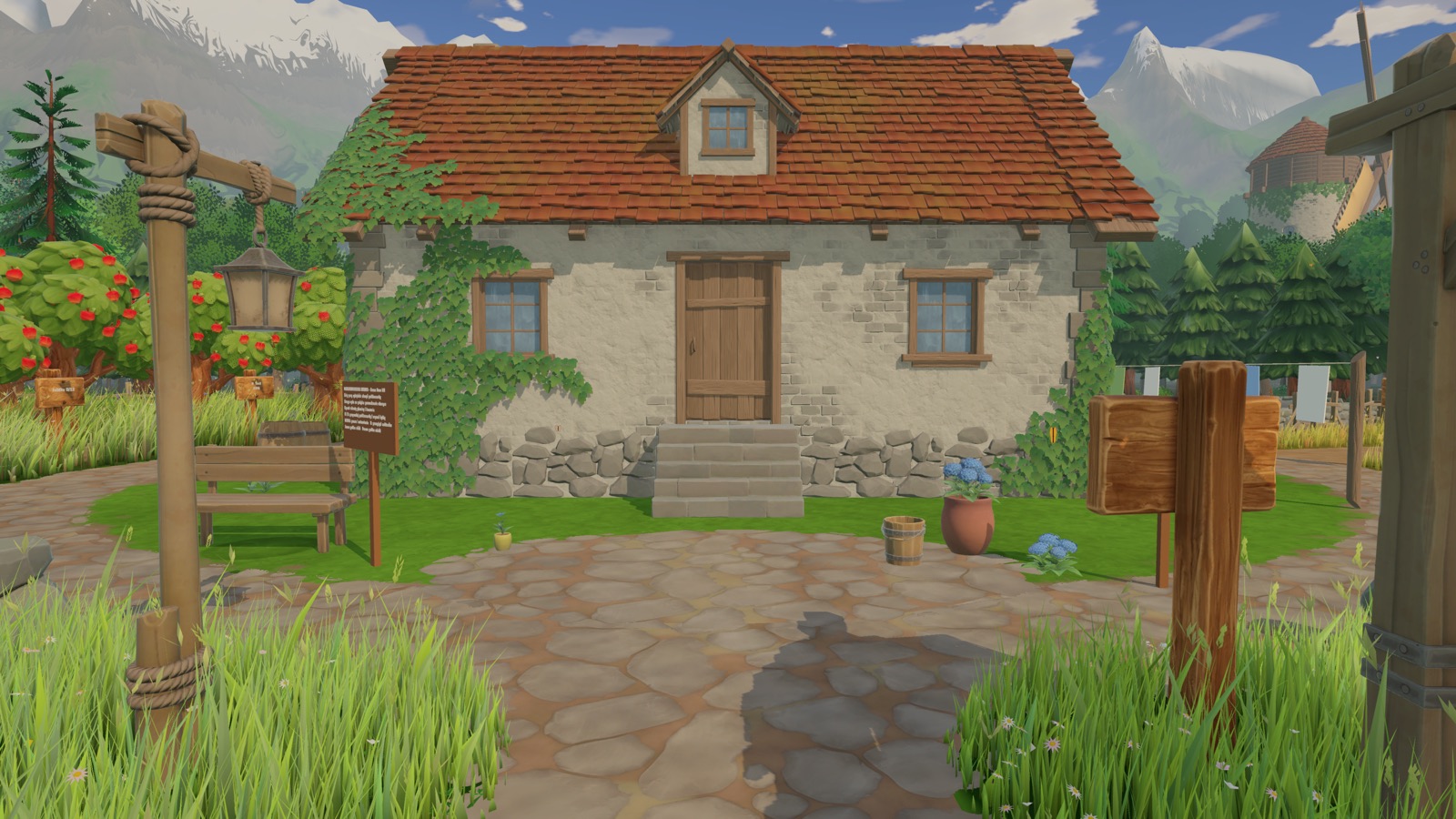 The cottage at the gate